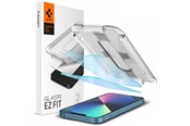 Telefon - szklo ochronne - Spigen Glass tR EZ Fit Transparency Sensor Open 2 Pack - iPhone 16e/14/13/13 Pro - AGL03389