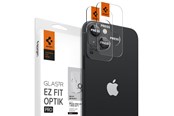 Telefon - Inne akcesoria - Spigen Glass EZ Fit Optik Pro 2 Pack - black - iPhone 15/15 Plus/14/14 Plus - AGL05213