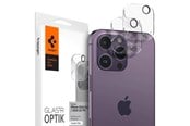 Telefon - Inne akcesoria - Spigen Glass Optik 2 Pack - clear - iPhone 14 Pro/iPhone 14 Pro Max - AGL05228