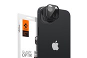 Telefon - Inne akcesoria - Spigen Glass Optik 2 Pack - black - iPhone 14/iPhone 14 Plus - AGL05274