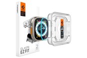Smartwatch - akcesoria - Spigen Glass tR EZ Fit 2 Pack - Apple Watch Ultra 3/2/1 - AGL05556