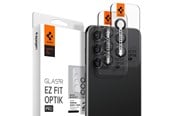 Telefon - Inne akcesoria - Spigen Glass EZ Fit Optik Pro 2 Pack - black - Samsung Galaxy S23/Galaxy S23+/Galaxy S24 - AGL05962