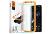 Telefon - szklo ochronne - Spigen Glass Align Master Clear 2 Pack - Google Pixel 7a - AGL05968
