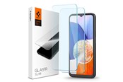 Telefon - szklo ochronne - Spigen Glass tR Slim 2 Pack - Samsung Galaxy A14 5G/A14 LTE - AGL05971