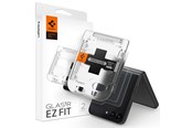 Telefon - szklo ochronne - Spigen Glass tR EZ Fit Cover 2 Pack Transparency - Samsung Galaxy Z Flip5 - AGL06525