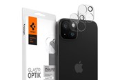 Telefon - Inne akcesoria - Spigen Glass tR Optik 2 Pack - crystal clear - iPhone 15/15 Plus/14/14 Plus - AGL06916