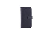 Telefon - Pokrowiec i etui - Radicover Wallet Case iPhone 12 Pro Max Anti-Radiation Flipcover RFID Black - RAD243