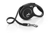 Koty - Flexi Classic Tape Leash Black XS 3m - 770.5004