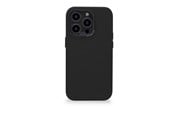 Telefon - Pokrowiec i etui - Decoded Leather Backcover for iPhone 14 Pro Black - D23IPO14PBC1BK