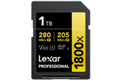 Karta pamieci - Lexar Professional Gold 1800x SD - 280MB/s - 1TB - LSD1800001T-BNNNG