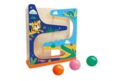 Zabawki dla niemowlat - SES Creative Tiny Talents Wooden Ball Track Crocodile - 13144