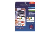 Papier, papier fotograficzny i etykiety - Avery Quick&Clean C32026-10 - business cards - matte - 100 card(s) - 54 x 85 mm - 270 g/m² - C32026-10