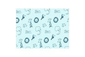Materialy hobbystyczne - Rotolux Wrapping paper Wild Animals 3 mtr. - R77101b