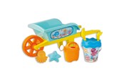 Zabawki na zewnatrz - Androni Wheelbarrow with Bucket Set Underwater World 8 pc - 6303-FISH