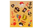 Kreatywne gry - LG-Imports Pirate sticker sheet - 8557