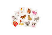 Male prezenty dla dzieci - LG-Imports Tattoos Farm animals 12 pcs. - 8481