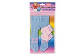 Lalki i akcesoria - Heless Doll Tights with Socks - Blue 35-46 cm - 475
