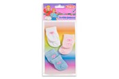 Lalka, mis i akcesoria - Heless Doll socks - 3 pairs 28-35 cm - 773