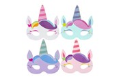 Male prezenty dla dzieci - LG-Imports Foam mask unicorn (Assorted) - 9663