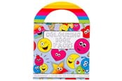 Kreatywne gry - LG-Imports Coloring book with stickers smile face - 6864