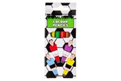 Materialy hobbystyczne - LG-Imports Colored Pencils Football 6 pcs. (Assorted) - 6067