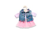 Lalki i akcesoria - Heless Doll dress with waistcoat 28-35 cm - 1550
