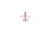 Lalki i akcesoria - Heless Doll Bathrobe 28-35 cm - 1777