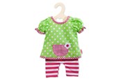 Lalki i akcesoria - Heless Doll dress with leggings 35-45 cm - 2255