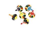 Zabawki drewniane - Playwood Wooden Spinning Top Colour Ø 3.5cm (Assorted) - RS471