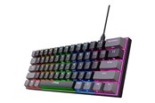 Klawiatura - Trust GXT867 ACIRA 60% - Klawiatura gamingowa - Nordycki - Czarny - 25452