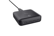 Telefon - Adapter i Ładowarka - Trust Maxo 100W 4-port USB Desktop Charger - Black - 25242