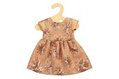 Lalki i akcesoria - Heless Dolls Glitter Dress Rose Gold 35-45 cm - 2230
