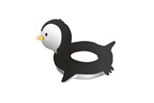Lalka, mis i akcesoria - Heless Dolls Swimming Ring Penguin 35-45 cm - 111