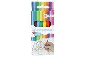 Materialy hobbystyczne - Toi-Toys Colored pencils 6 pcs. - 46480A