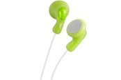 Słuchawki, zestaw słuchawkowy - JVC Headphone F14 Gumy In-Ear Green - HA-F14-GN-U