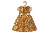 Lalki i akcesoria - Heless Doll dress Golden Star 28-35 cm - 1330