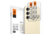Telefon - Inne akcesoria - Spigen Glass tR EZ Fit Optik Pro 2 Pack - yellow - Samsung Galaxy S24+ - AGL07436