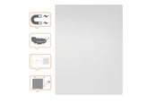 Konferencja i prezentacja - Nobo Bezramowa magnetyczna tablica modułowa, 600x450mm - 1915656
