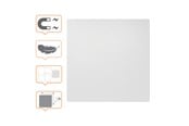 Konferencja i prezentacja - Nobo Bezramowa magnetyczna tablica modułowa, 450x450mm - 1915655