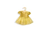 Lalki i akcesoria - Heless Doll dress Gold 28-35 cm - 1750