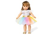 Lalki i akcesoria - Heless Unicorn doll dress 35-45 cm - 2850