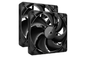 Wentylator obudowy - Corsair iCUE LINK RX140 2-pack - Wentylator obudowy - 140mm - Czarny ze światłem RGB - 36 dBA - CO-9051012-WW
