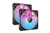 Wentylator obudowy - Corsair iCUE LINK RX140 RGB 2-pack - Wentylator obudowy - 140mm - Czarny ze światłem RGB - 36 dBA - CO-9051020-WW