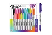Przybory do pisania i rysowania - Sharpie Permanent Marker Fine Glam Pop 24-Blister - 2198779