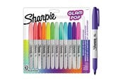 Przybory do pisania i rysowania - Sharpie Permanent Marker Fine Glam Pop 12-Blister - 2198780
