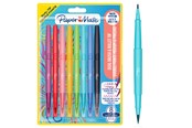 Przybory do pisania i rysowania - Paper Mate Flair Dual felt tip pen Assorted Standard colors 8-Blister - 2199386