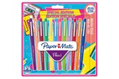 Przybory do pisania i rysowania - Paper Mate Flair felt tip pen M Retro colours 12-Blister - 2180627