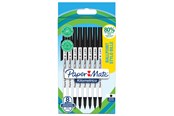 Przybory do pisania i rysowania - Paper Mate Kilometrico Recycled M 1.0 mm Black 8-Blister - 2187678