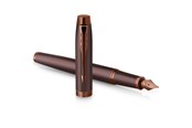 Przybory do pisania i rysowania - Parker IM Monochrome Burgundy Fountain pen F Blue ink - 2190511