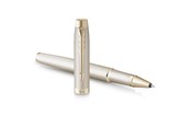 Przybory do pisania i rysowania - Parker IM Monochrome Champagne Rollerball F Black ink - 2172955